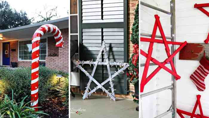 Christmas yard decorations diy