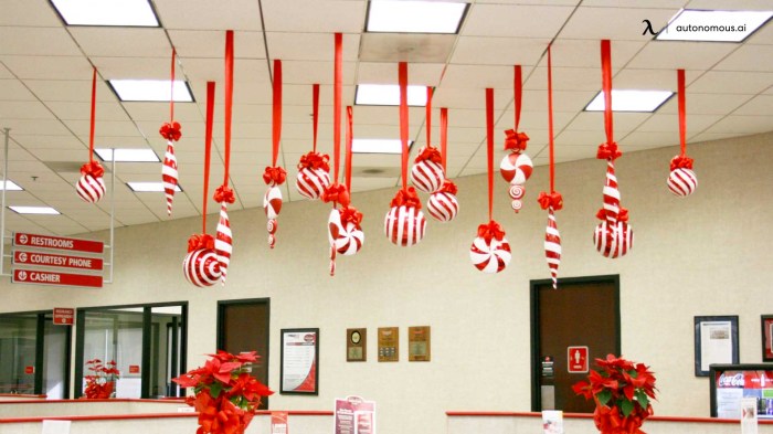 Diy office christmas decorations