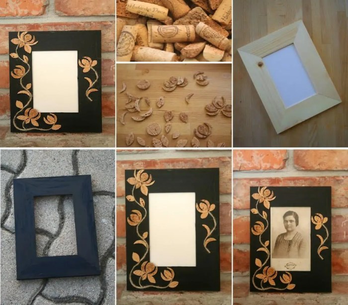 Christmas picture frame diy