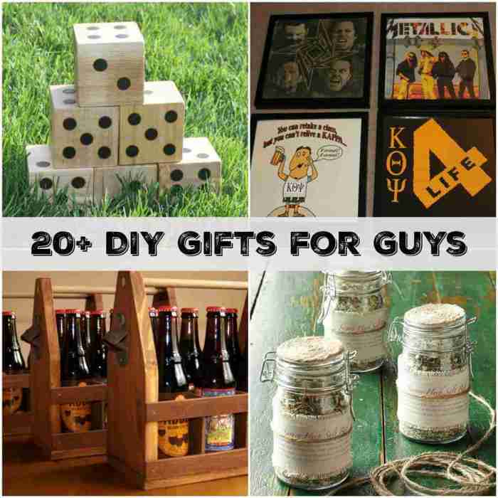 Christmas gifts for guys diy