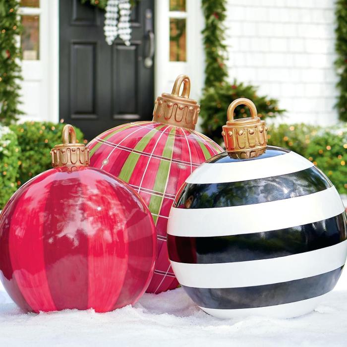 Diy big christmas balls