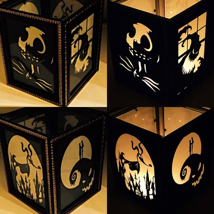 Diy nightmare before christmas lantern