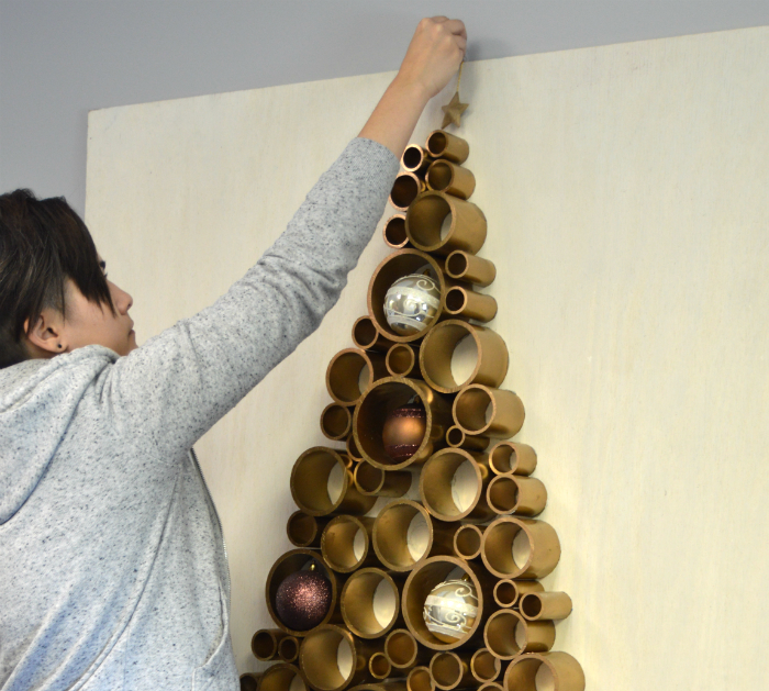 Diy pvc christmas tree