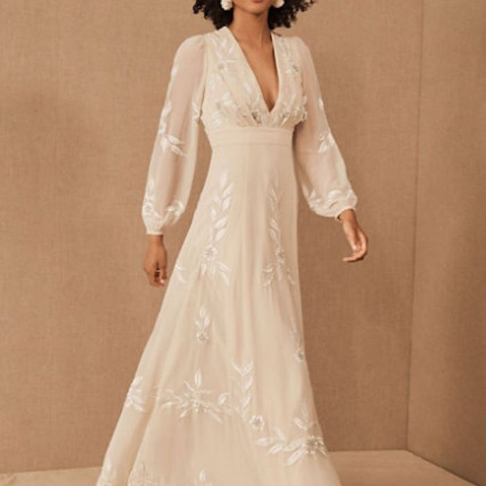 Casual wedding dress for older bride