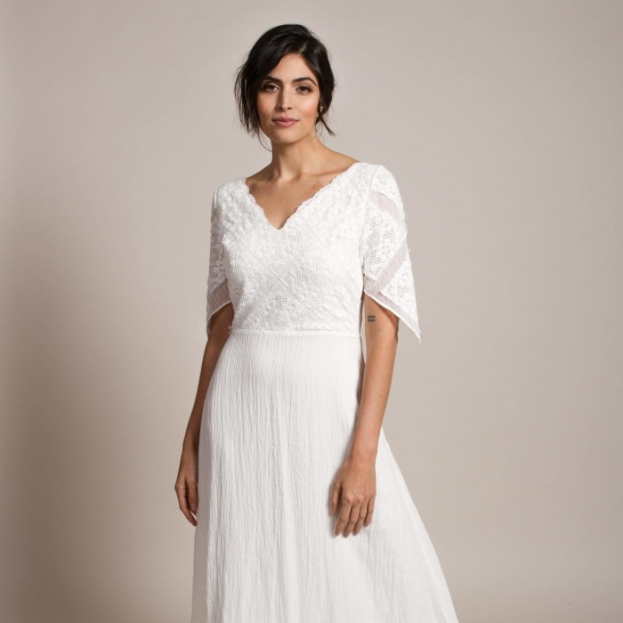 Environmentally friendly wedding dresses