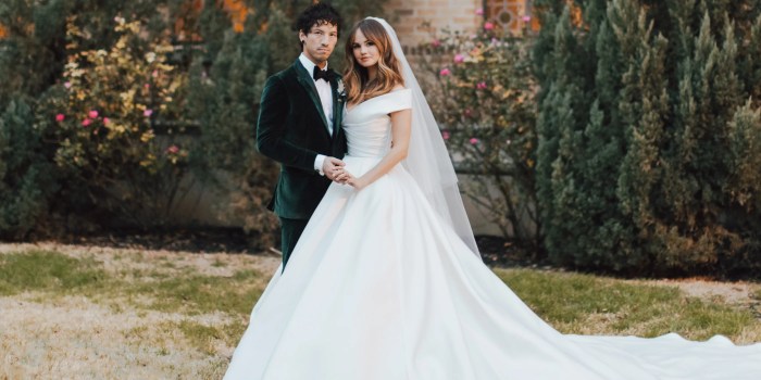 Debby ryan wedding dress