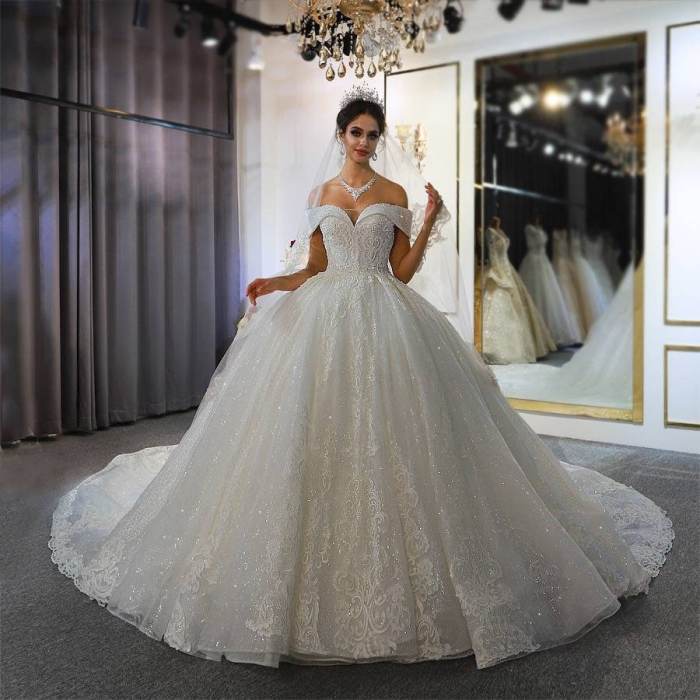 Ball gown wedding dress near me