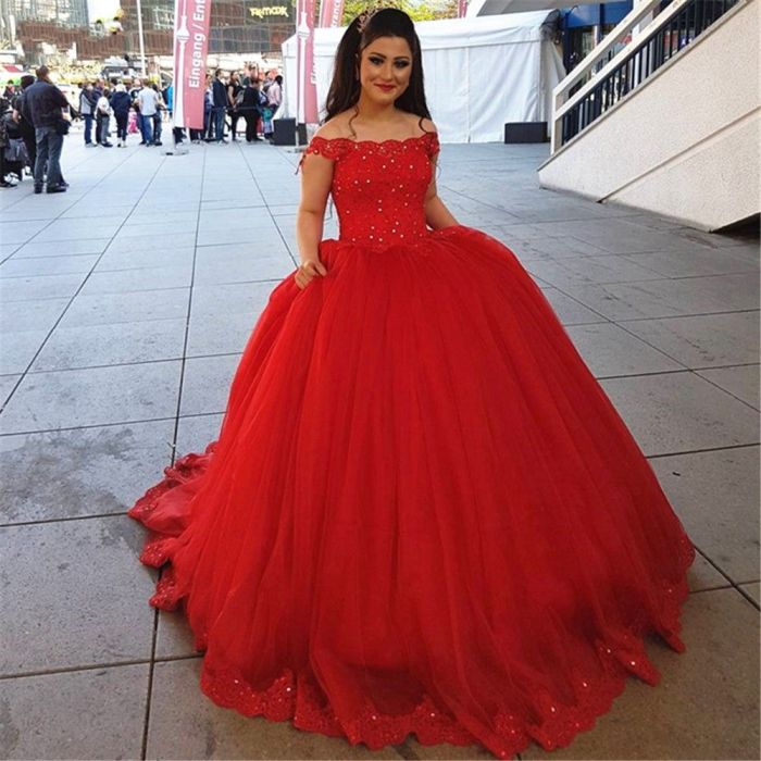 Black and red wedding dress plus size